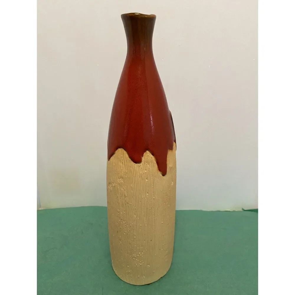 Enjoy Life's Blessings Decor Kitchen Wine Bottle‎ Ceramic Friends Are Flowers.